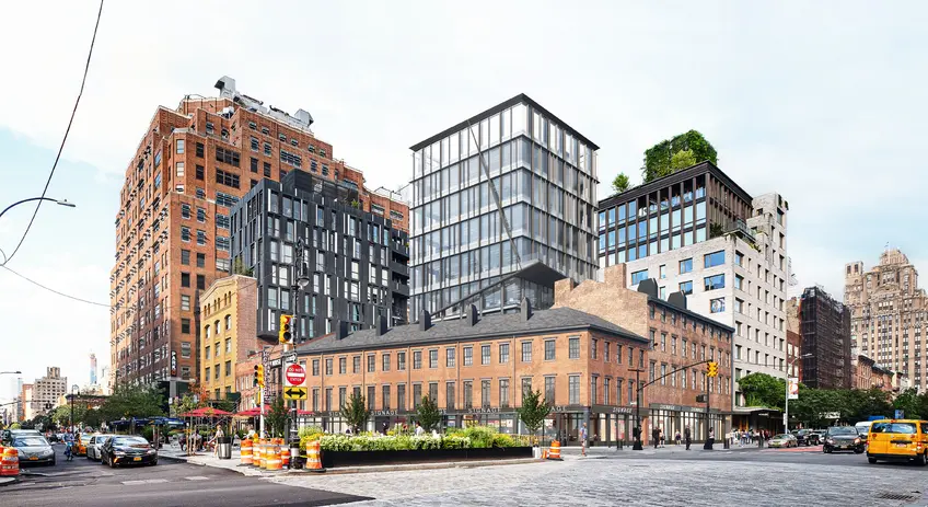 New office towers proposed in the Meatpacking District (Credit: BKSK Architects)