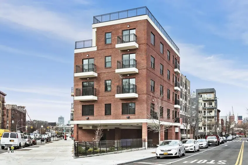 The newly constructed rental building at 460 Grand Street in Williamsburg (All images via Citi Habitats)