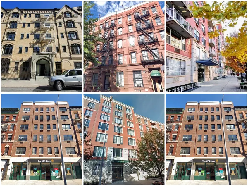 These buildings offer affordably priced rentals with income restrictions. 