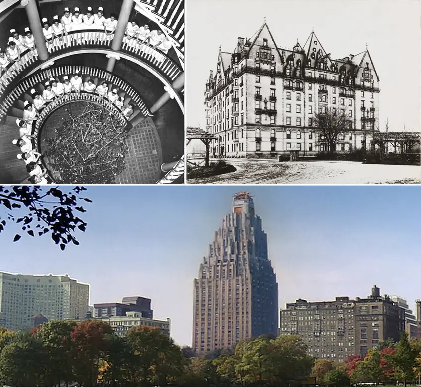 The Octago, The Dakota, and 55 Central Park West