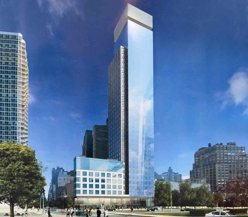 Rendering of 515 West 36th Street; Ismael Leyva Architects via CityRealty