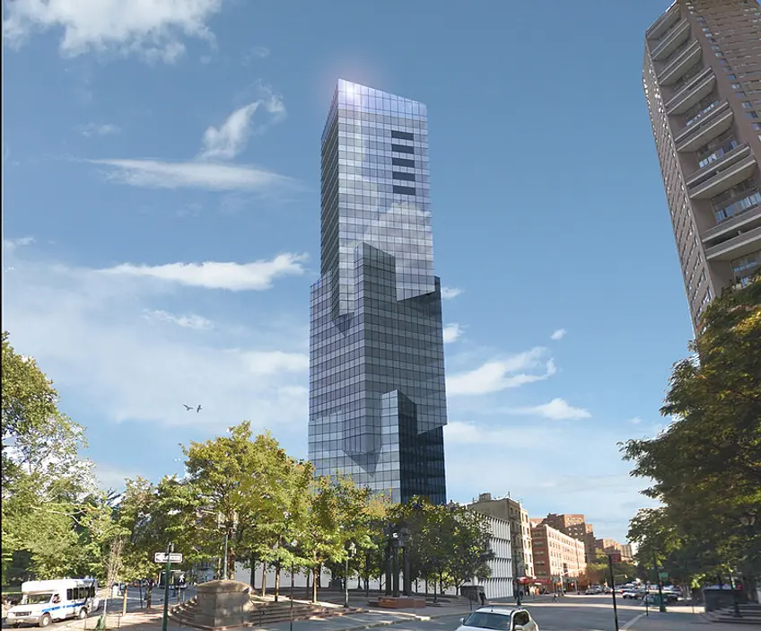 Rendering of tower at 1 Central Park North; Image credit MV Architecture