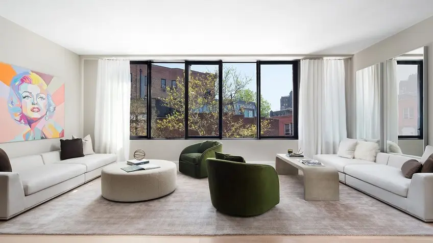 Model Unit Interior from the Upcoming 175 West 10th Street; Nest Seekers International