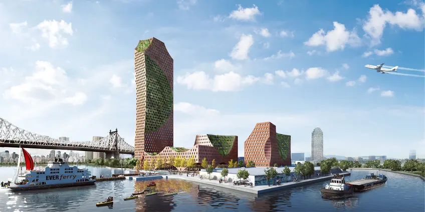 All renderings of Long Island City Oyster via CAZA