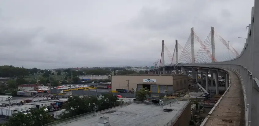 Kosciuszko Bridge, pedestrian, bike path, opening day, Vitali Ogorodnikov