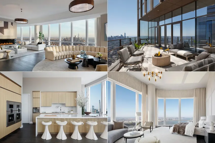 35 Hudson Yards, #PH90, top contract with asking price of $49,500,000 (The Corcoran Group)