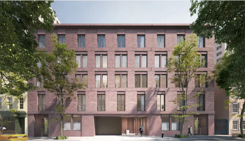 Rendering of 11 Jane Street via David Chipperfield Architects/LPC