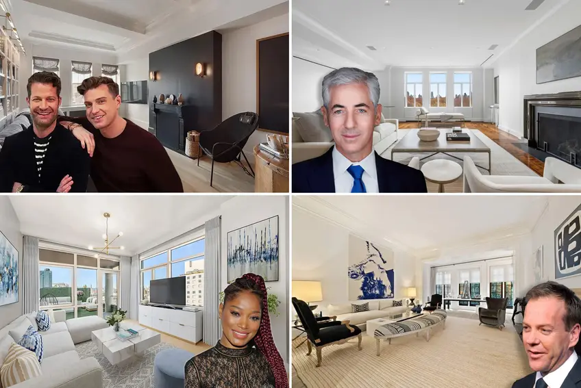 Celebrities whose NYC homes saw action in November 