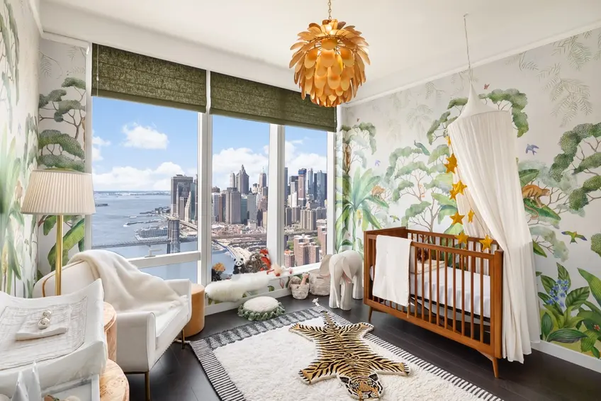 The luckiest nursey in the world at One Manhattan Square (Extell Development Company)