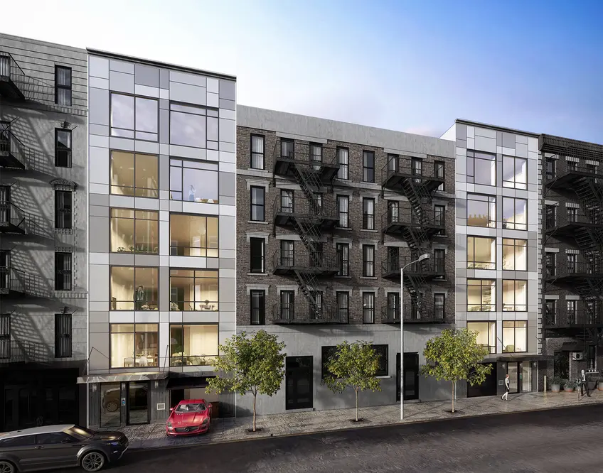 New rendering of 442 and 436 East 13th Street (The Amiran Group)