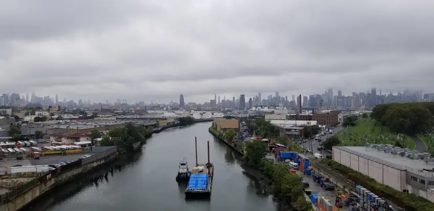 Kosciuszko Bridge, pedestrian, bike path, opening day, Vitali Ogorodnikov