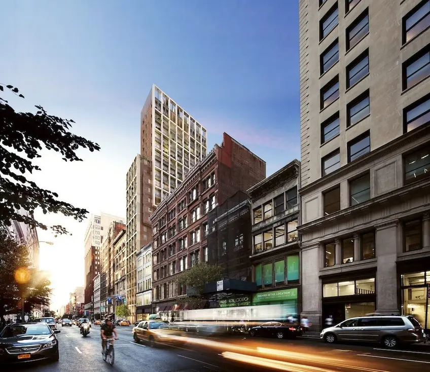 Rendering of 39-41 West 23rd Street by COOKFOX Architects
