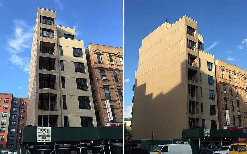 42 East 132nd Street is nearing completion.