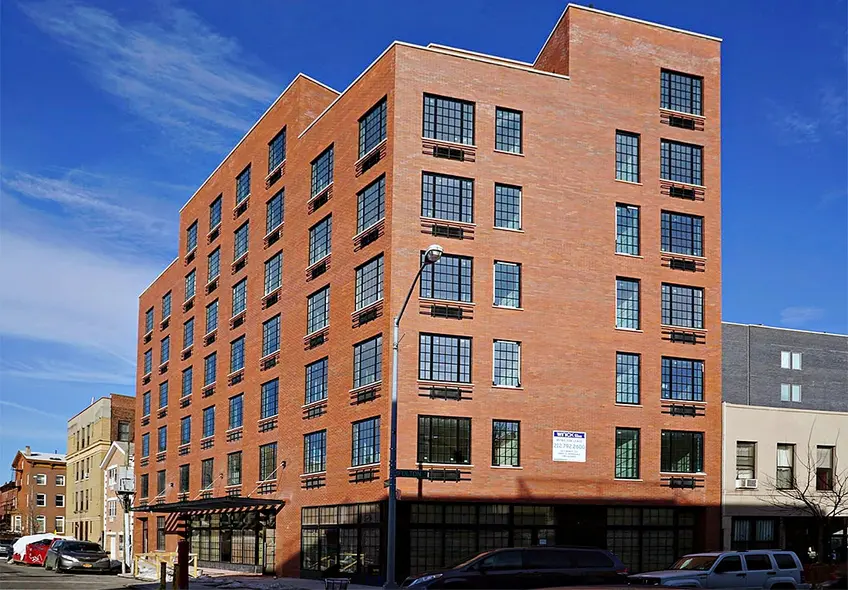 1035 Fulton Street is a new 7-story rental building in Clinton Hill.