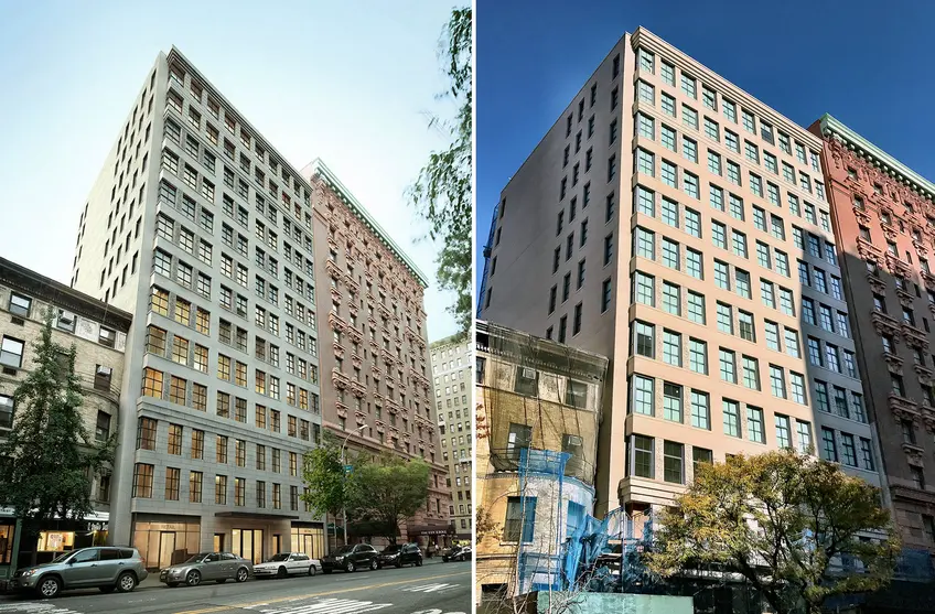 207W79 (l) and Lucerne Hotel (r) via CityRealty