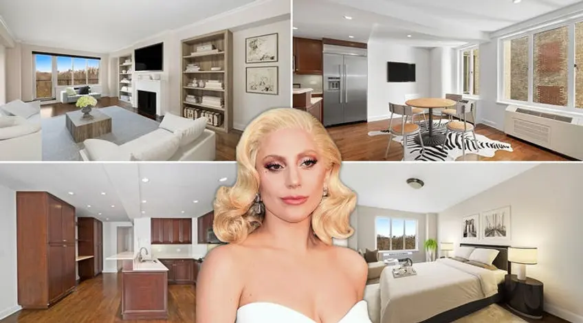 Essential New York has listed a $33,000 per month penthouse once lived in by Laday Gaga. (Listing photos via Essential New York)