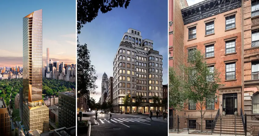 50 West 66th Street, 760 Madison Avenue, and 64 East 7th Street were among the top contracts signed in NYC last week 