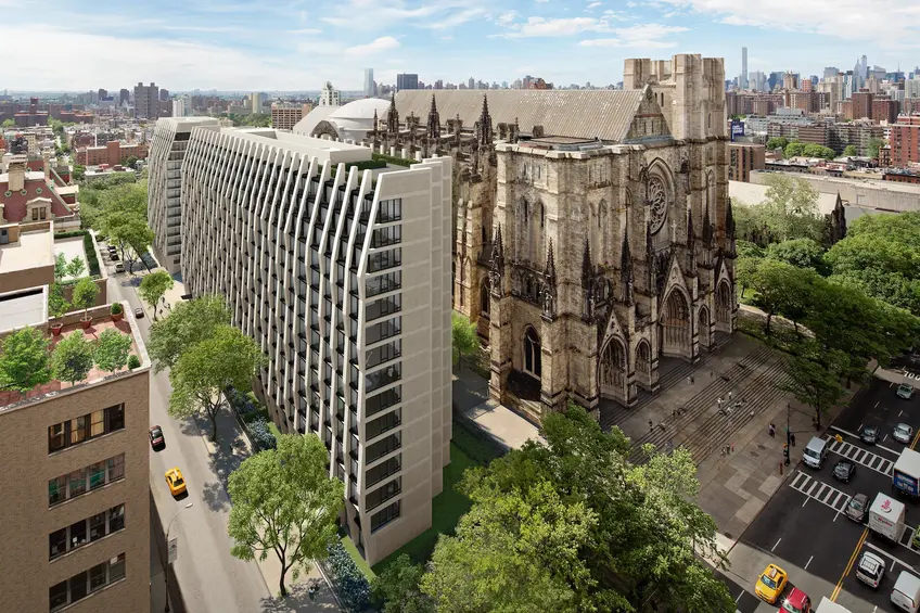 Enclave At The Cathedral, 400 West 113th Street (Image via enclavenyc.com)