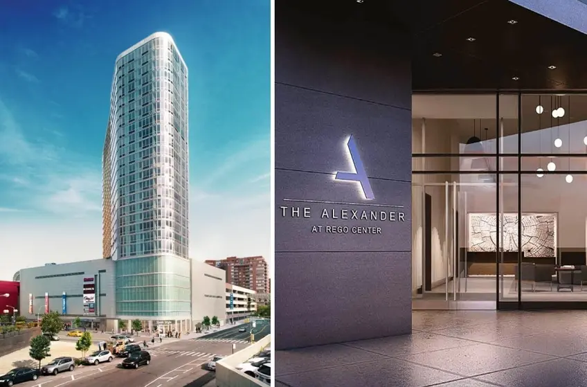 The Alexander at Rego Center via Rose Associates