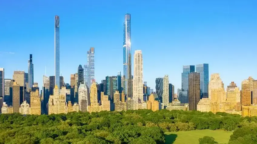 111 West 57th Street and Central Park Tower had the top two sales, respectively (Extell)