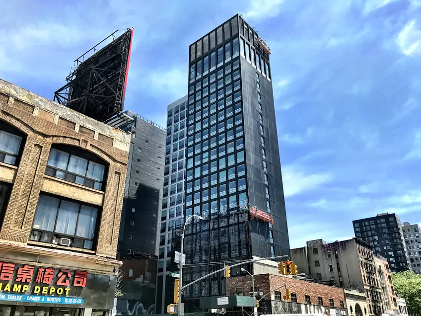 citizenM's second NYC location will open at 189 Bowery later this year (Construction photos by CityRealty)