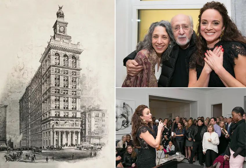 The condo conversion of the New York Life Insurance Company Building at 108 Leonard hosted an album release event from Melissa Errico last Tuesday