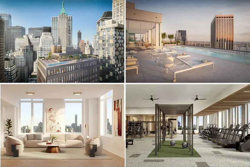 Various rental buildings that recently launched leasing in NYC