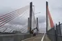 Kosciuszko Bridge, pedestrian, bike path, opening day, Vitali Ogorodnikov