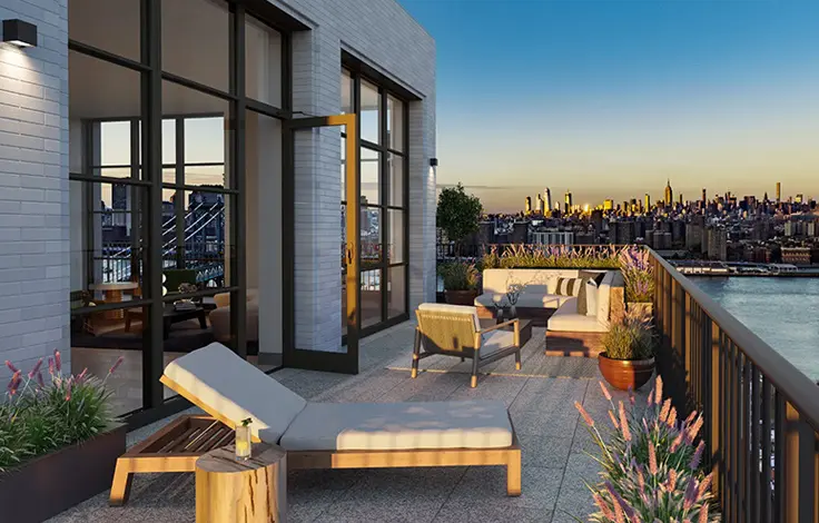 Front & York  - Interior View - Rooftop Terrace