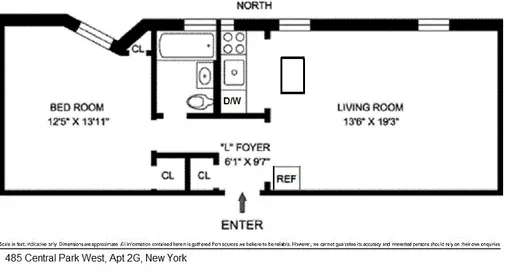 The Hartley, 485 Central Park West, #2G