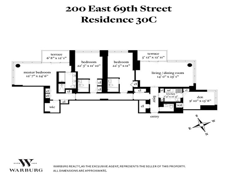 Trump Palace 200 East 69th Street Unit 30c 3 Bed Apt For Sale