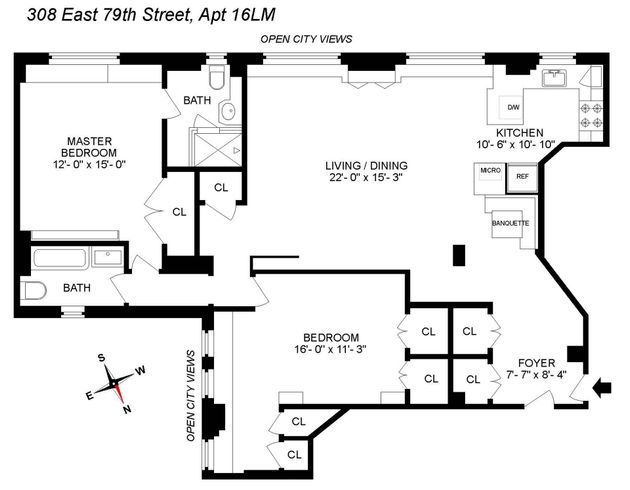 308 East 79th Street Unit 16lm 2 Bed Apt For Sale For 1 450 000 Cityrealty