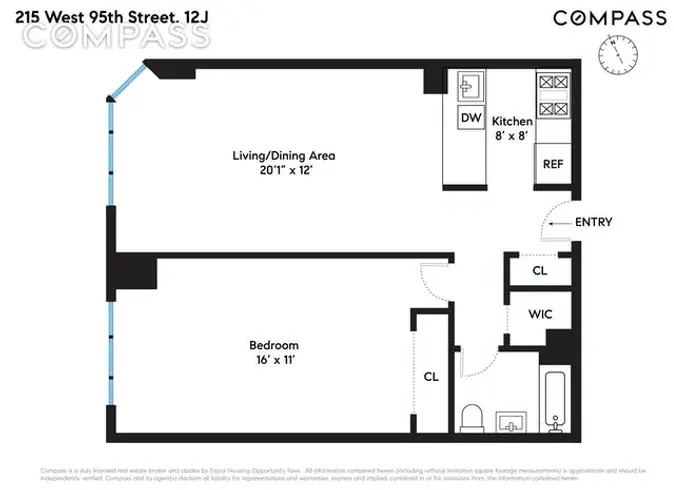 Princeton House 215 West 95th Street, 16×20 House Plans