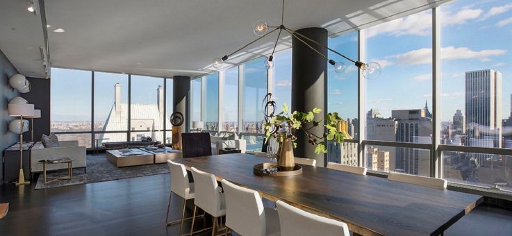 One57, 157 West 57th Street, Unit 43C - 4 Bed Apt for Sale for
