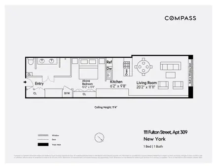 District, 111 Fulton Street, #309