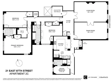 22 East 88th Street, Unit 2C - 3 Bed Apt for Sale for $4,495,000 ...