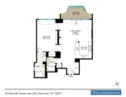 Tower 58, 58 West 58th Street, #23A