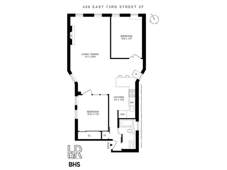 406 East 73rd Street, #2F