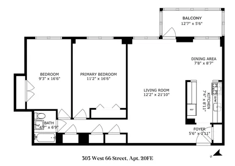 Lincoln Guild, 303 West 66th Street, #20FE