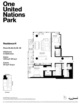 One United Nations Park, 695 First Avenue, #36H