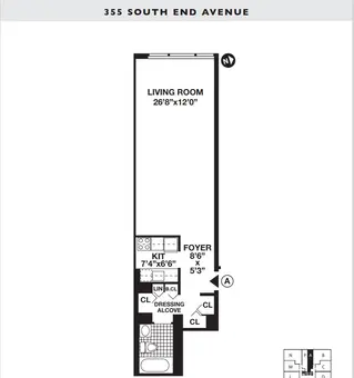 Gateway Plaza Battery Park City, 345-395 South End Avenue, #23A