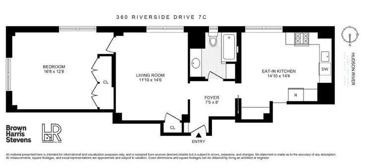 The Rutherfurd, 360 Riverside Drive, #7C