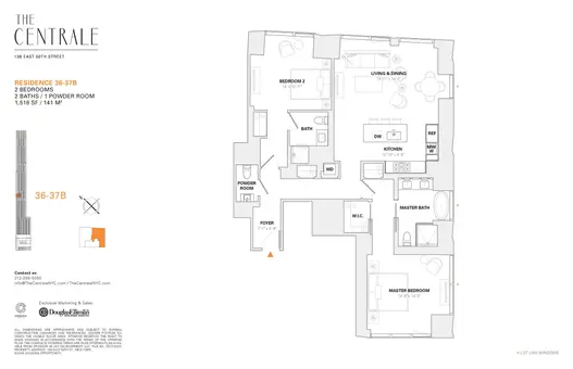 The Centrale, 138 East 50th Street, #37B