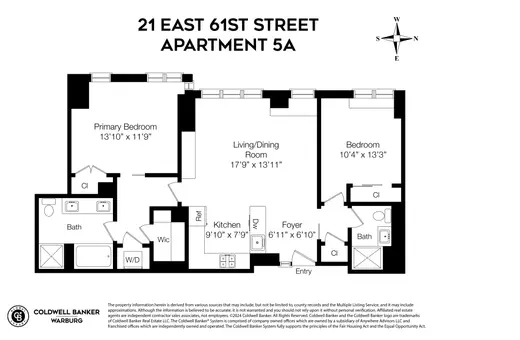 Carlton House, 21 East 61st Street, #5A