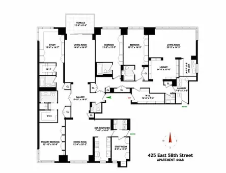 The Sovereign, 425 East 58th Street, #44AB
