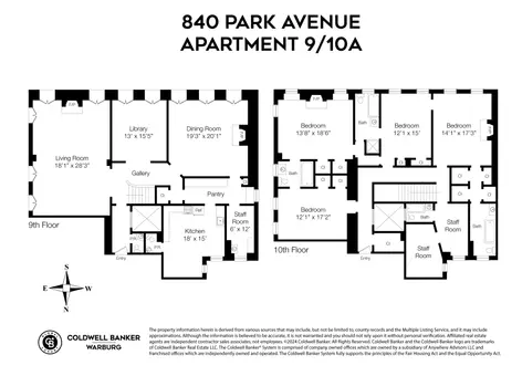 840 Park Avenue, #910A