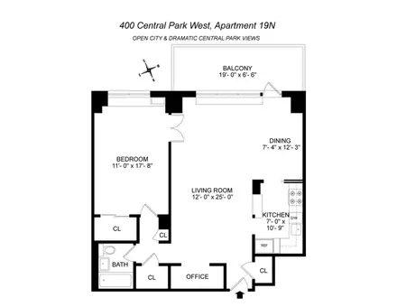 CPW Towers, 400 Central Park West, #19N