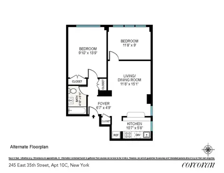 The Townsley, 245 East 35th Street, #10C