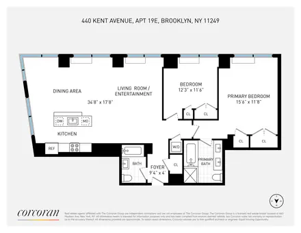 Schaefer Landing North, 440 Kent Avenue, #19E