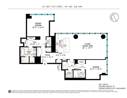 One57, 157 West 57th Street, #49B